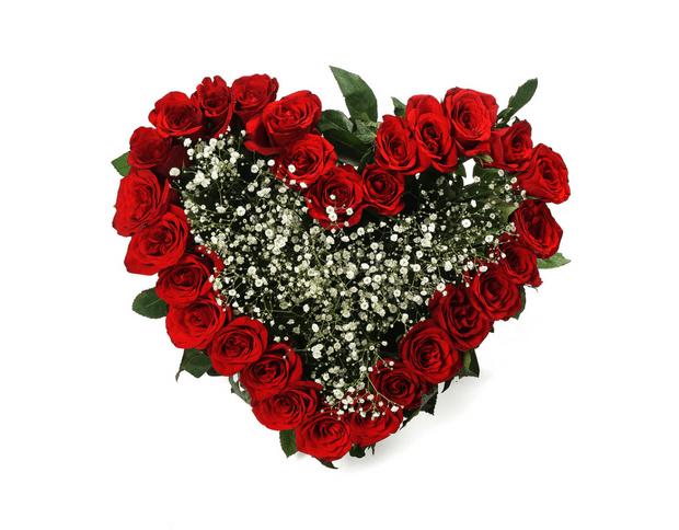 24 roses heart product907